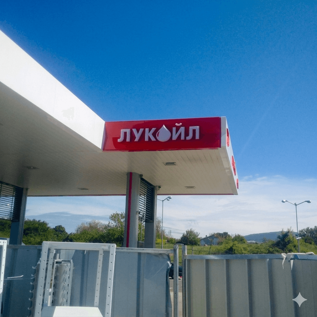 Lukoil - Брандиране на бензиностанции